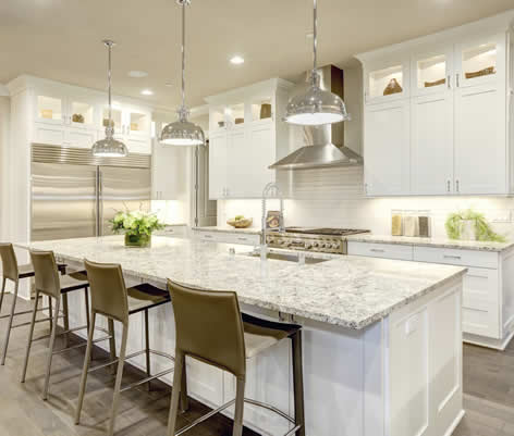 Get your kitchen renovated by Cornerstone Remodeling.